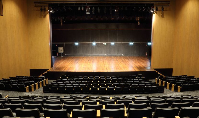 Interior do teatro Opus